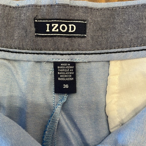 Light blue Izod men’s shorts - Picture 2 of 5